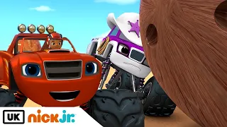 Help Move The Giant Coconut | Blaze and the Monster Machines | Nick Jr. UK
