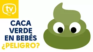 La caca verde en bebés y niños