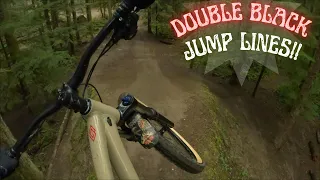 Double Black jump lines at Duthie Hill!!!! (2023 Marin San Quentin 1)