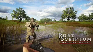 Post Scriptum M1A1 Carbine Gameplay | Battle of Arnhem | WW2 Milsim Game | Post Scriptum 2023