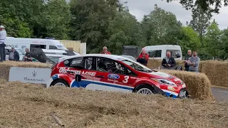 Pikes Peak Car Racing Up the Goodwood FOS Hill Climb