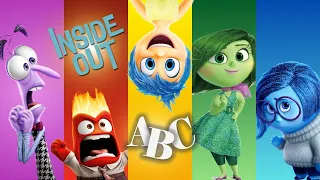 Inside Out ABC - NEW movie - Learn the alphabet with INSIDE OUT new characters and emotions!