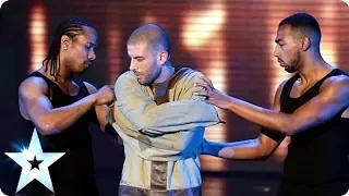 Darcy Oake's Jaw dropping escape   Britain's Got Talent 2014 Final