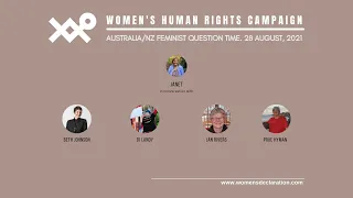 Feminist Question Time Aus/NZ 28 August 2021 [COMPLETE WEBINAR]