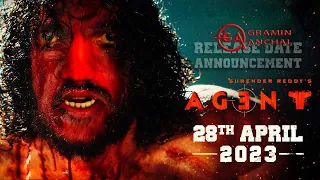 AGENT Release Date Announcement (HINDI)| Akhil Akkineni | Mammootty | Surender Reddy | Anil Sunkara