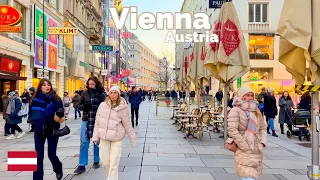 Vienna, Austria 🇦🇹 | Evening Walk | March  2023 | 4K-HDR Walking Tour (▶117min)