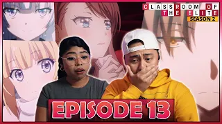 AYANOKOJI IS CHALLENGED! Classroom of the Elite Season 2 Episode 13 Reaction
