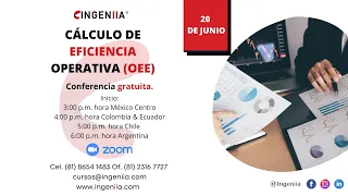 Calculo de Eficiencia Operativa -Conferencia Gratuita