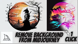 2 methods How to remove Background from Midjourney Graphics with just one click Photoshop or online