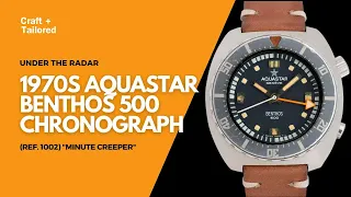 1970s Aquastar Benthos 500 Chronograph Ref. 1002