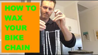How to wax your bike chain