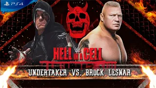 Brock Lesnar vs undertaker Full Match #BrockLesnar #UnderTaker #HeLLinCell #Full #Match