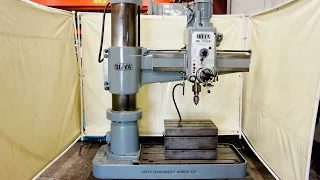 OOYA 4' x 13" Radial Arm Drill 4 HP Model RE-1225H