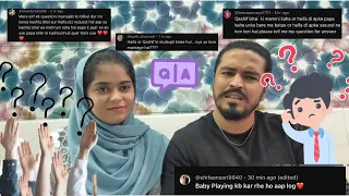 SARE SAWALO KE JAWAB! |KYA YEH LOVE MARRIAGE HAI?? QASHIF KI MUMMY KAHA HAI?? Q&A vlog haifa’s vlog