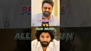 Allu Arjun vs Prabhas #shorts #viral #tollywood #trending #1v1 #vs #osm #alluarjun #prabhas