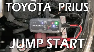 Toyota Prius (2016-2022): Jump Start Using Noco Boost GB40.