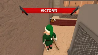 I PLAYED MM2 AS AN ELF... (Murder Mystery 2)