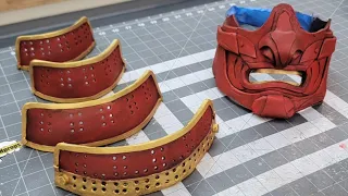 Samurai Armor Build Part 1 Mempo