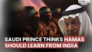 Watch: 'Hamas should learn from India', says Saudi prince amid ongoing Israel-Hamas war