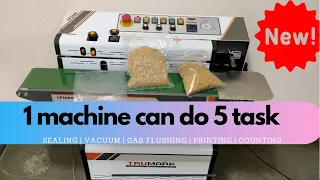 One machine can do all - vacuum sealing, gas flush, printing