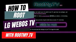 RootMyTV on LG WEBOS get root in 2mins