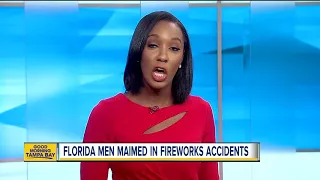 Florida men maimed in fireworks accidents