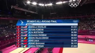 Gymnastics Artistic Women's Individual All Around Final   London 2012 Olympic Games Highlights   YouTube