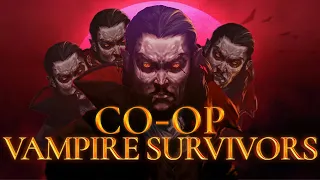 IT'S CO-OP NOW!! - Vampire Survivors (4-Player Gameplay)