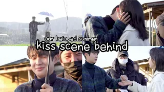 Our Beloved Summer kiss scene behind | dami & wooshik