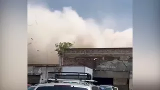 Землетрясение в Мексике. Видео очевидцев