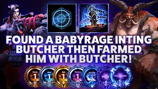 Ana/Butcher - FOUND A BABYRAGE INTING BUTCHER THEN FARMED HIM WITH BUTCHER! - Bronze 2 Grandmaster