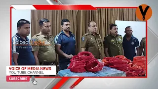 Recovery of explosives hidden in the Karadiyanaru area in Batticaloa. Former LTTE commander arrested