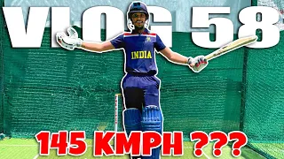 +1KMPH EVERY TIME I HIT THE BALL😳| Facing Bumrah's ball? Cricket Cardio GoPro Batting POV