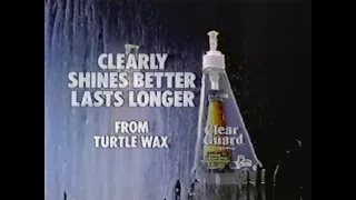80s Ads Turtle Wax Clear Guard 1986 remastered