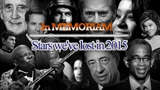 In memoriam - Stars we've lost in 2015 ᴴᴰ