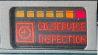 Oil Service BMW X5 E53 E39 E38 E46 Inspection reset