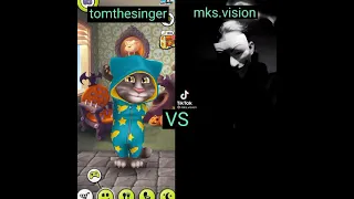 Who is best ? 🥰 (Tomthesinger VS mks.vision) #shorts  (tomthesinger)