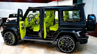 2024 Matte Gray Mercedes-AMG G63 Brabus G800 - Savage Luxury SUV in Detail!