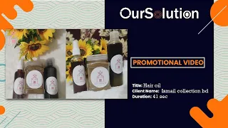 Hair oil | Client: Ismail collection bd | 41 sec. Motion