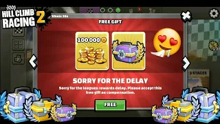 Hill Climb Racing 2 - 😍Free!! Gift "Sorry For The Delay" & Downhill Event Finish Rewards