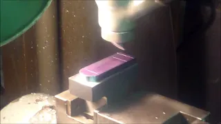 Machining a tool post for punch shaper