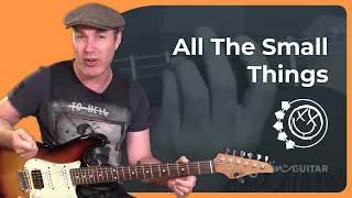 How to play All The Small Things - Blink 182 Easy Guitar Lesson