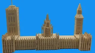 DIY Miniature BIG BEN ~ 3D Wooden Puzzle