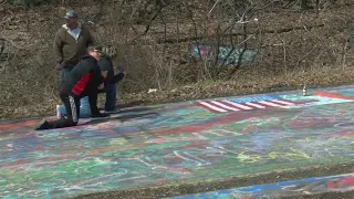 Graffiti Highway Draws a Crowd