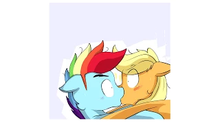 Rainbow Blitz y Applejack Comic [Español Latino]