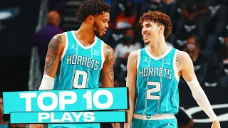 Top 10 Charlotte Hornets Plays of The Year! 🐝