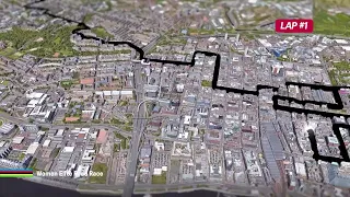 Glasgow 2023 - UCI World Championships - Women Elite Road Race official route