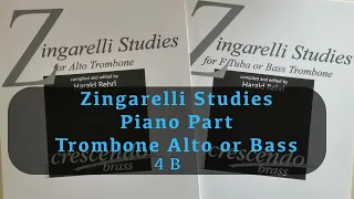 04 B Zingarelli Studies Alto Trombone ECR 2204 , F-Tuba or Bass Trombone ECR 2205