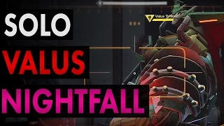 SOLO Valus Ta'aurc NIGHTFALL at Level 28 in Cerberus Vae III - Destiny Nightfall Guide