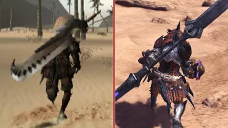 Monster Hunter (2004) vs Monster Hunter World (2018) Graphics Comparison